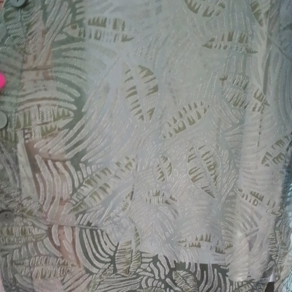 Alfred Dunner Olive Leaf Print Ensemble - Picture 4 of 4